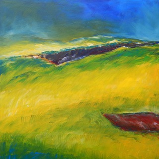 Landschaft – Acryl auf Leinwand 2015