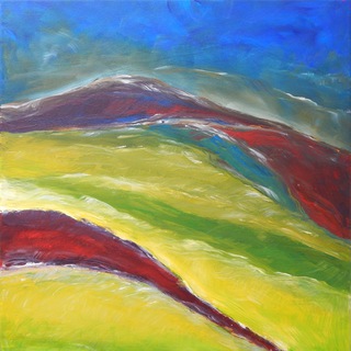 Landschaft – Acryl auf Leinwand 2015