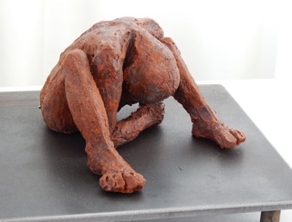 Passion I – Terracotta auf Stahl 2013