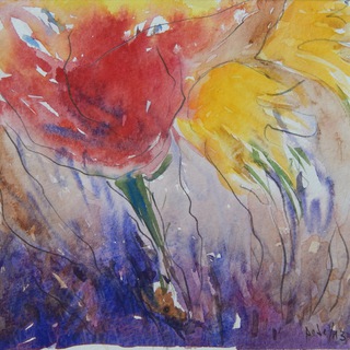 Blüten – Aquarell 2014